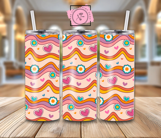 70s Vibe - 20oz Sublimation Wrap