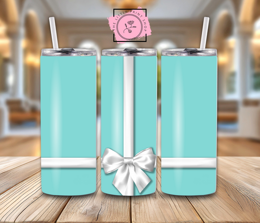 White Bow - 20oz Sublimation Wrap