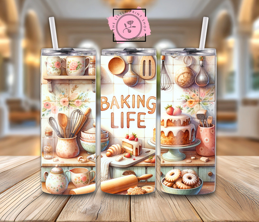 Baking Life - 20oz Sublimation Wrap