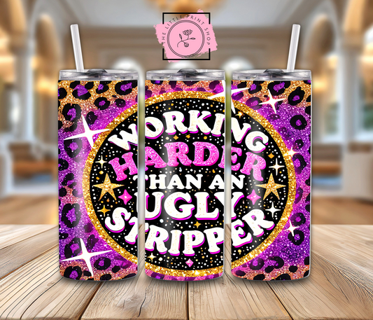 Working Hard - 20oz Sublimation Wrap
