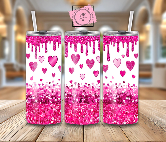 Glitter Drip - 20oz Sublimation Wrap