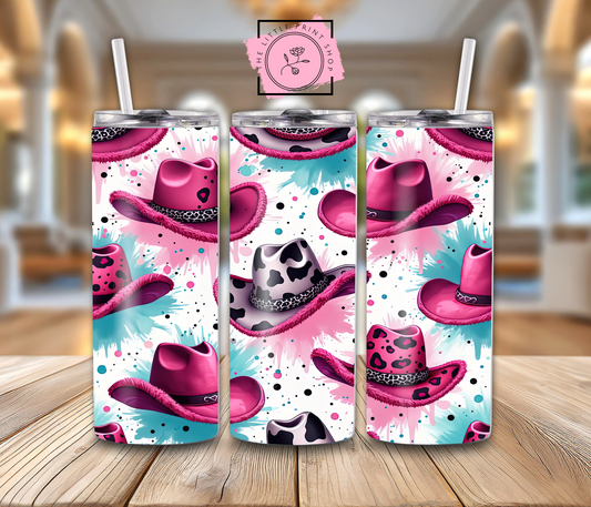 Cowboy Hats - 20oz Sublimation Wrap