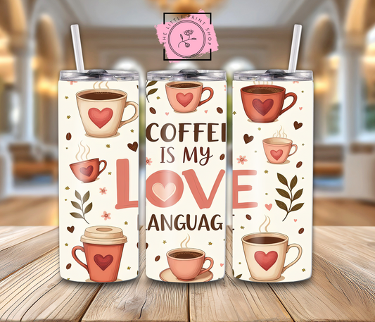 Coffee Love - 20oz Sublimation Wrap