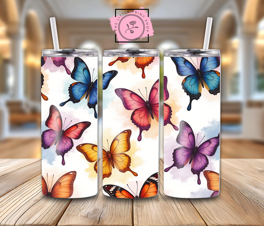 Butterflies - 20oz Sublimation Wrap