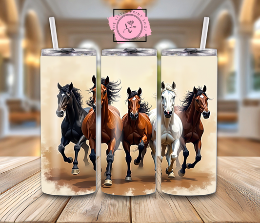 Horses - 20oz Sublimation Wrap