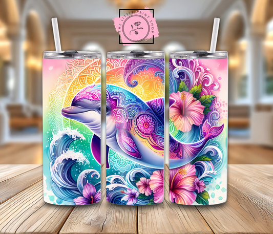 Dolphin - 20oz Sublimation Wrap