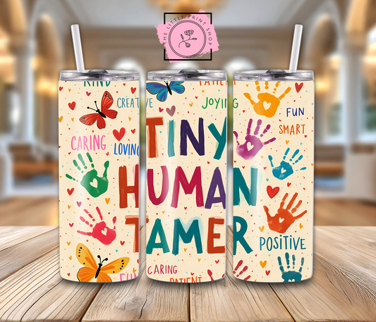 Tiny Human Tamer - 20oz Sublimation Wrap