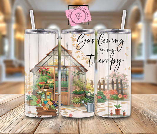 Gardening Therapy - 20oz Sublimation Wrap