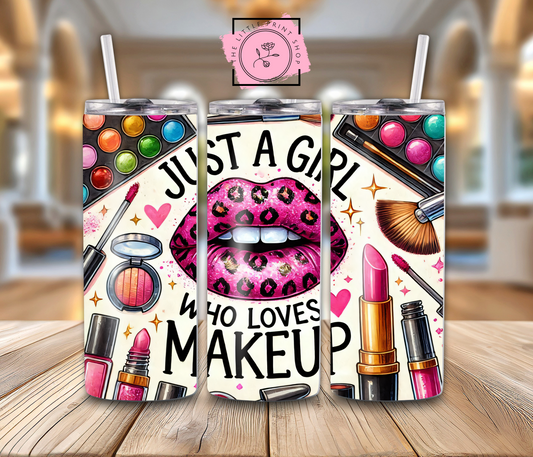 Just A Girl - 20oz Sublimation Wrap