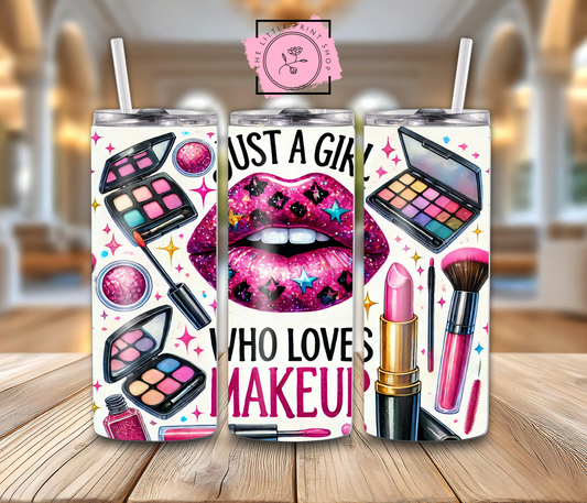 Just A Girl - 20oz Sublimation Wrap