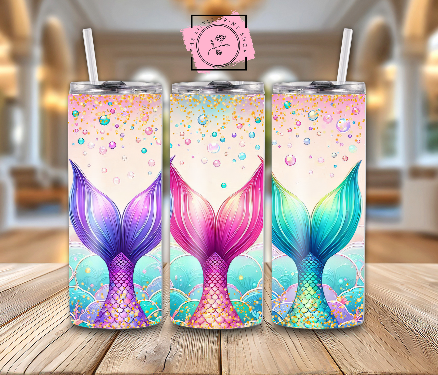 Mermaid - 20oz Sublimation Wrap