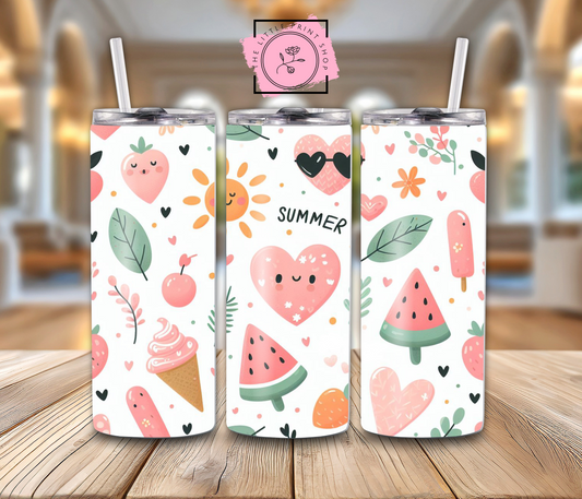 Summer Fruits - 20oz Sublimation Wrap
