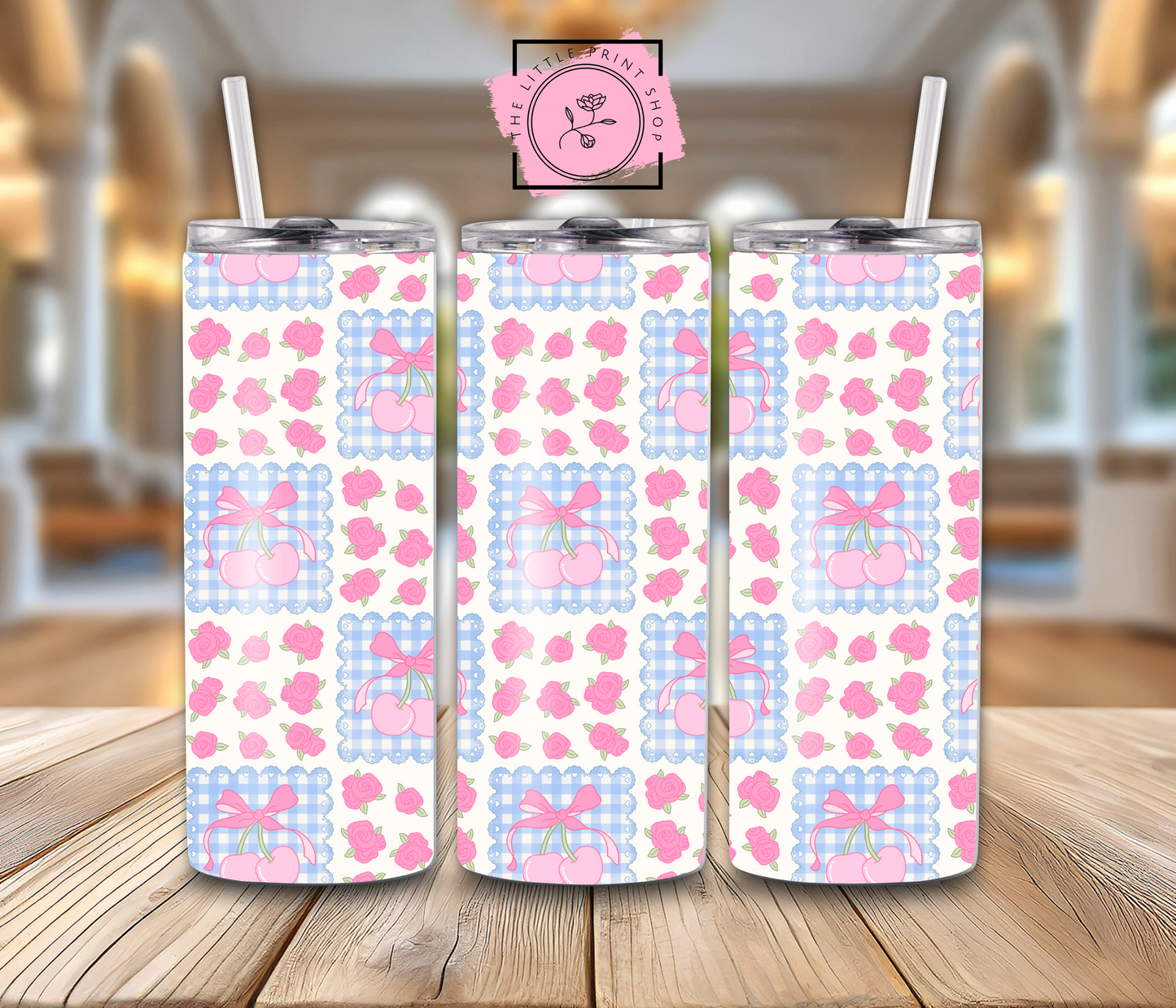 Cherries - 20oz Sublimation Wrap