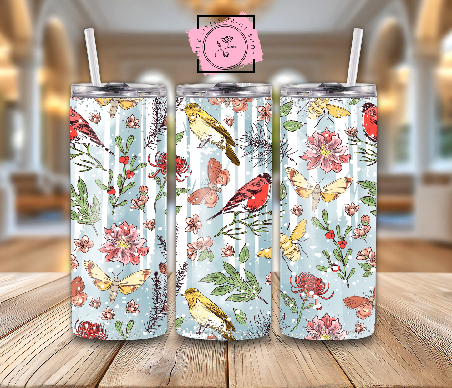 Birds - 20oz Sublimation Wrap
