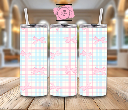 Bow Grid - 20oz Sublimation Wrap