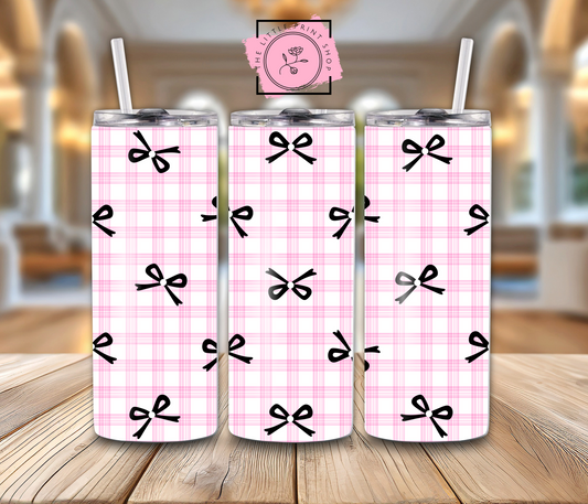 Black Bows - 20oz Sublimation Wrap