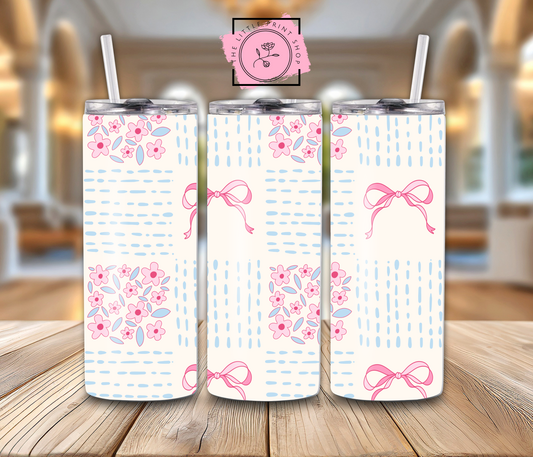 Pretty Bows - 20oz Sublimation Wrap