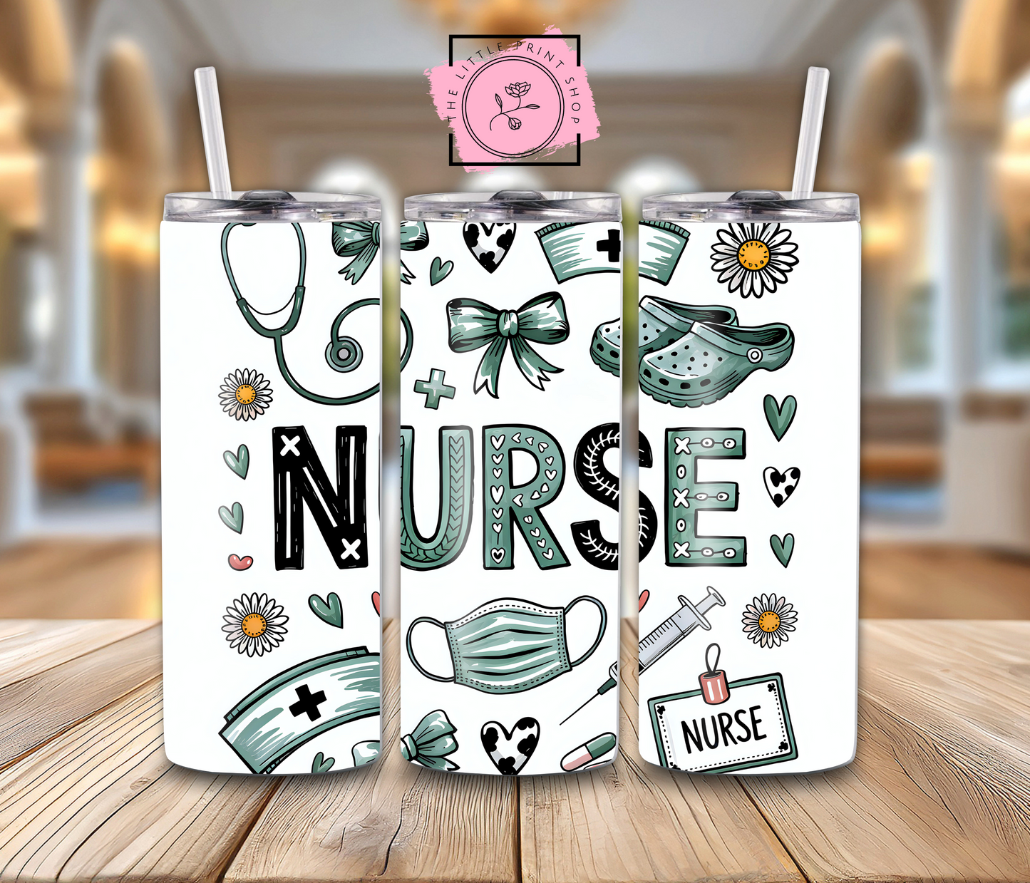 Nurse - 20oz Sublimation Wrap