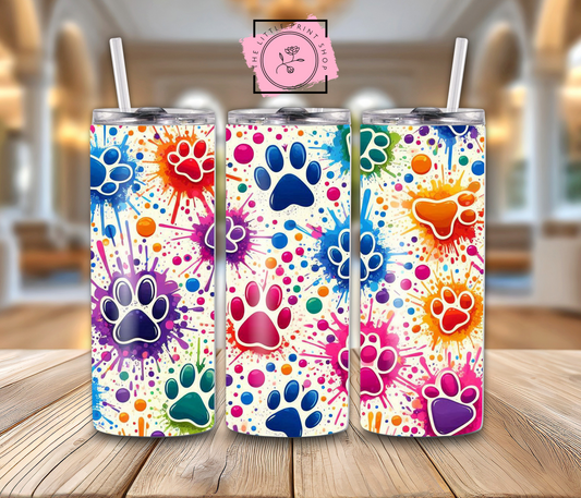 Rainbow Paws - 20oz Sublimation Wrap