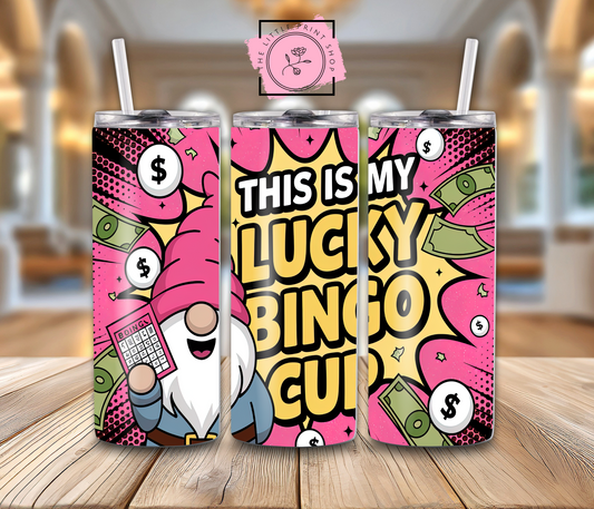 Lucky Bingo Cup - 20oz Sublimation Wrap