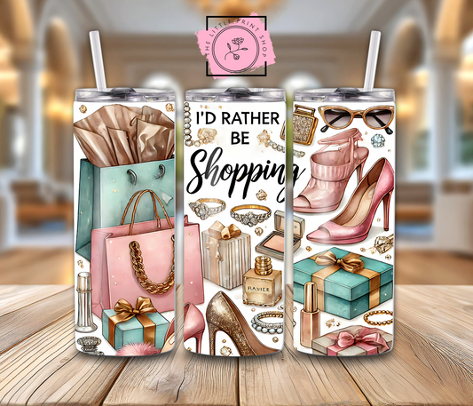 Rather Be Shopping - 20oz Sublimation Wrap