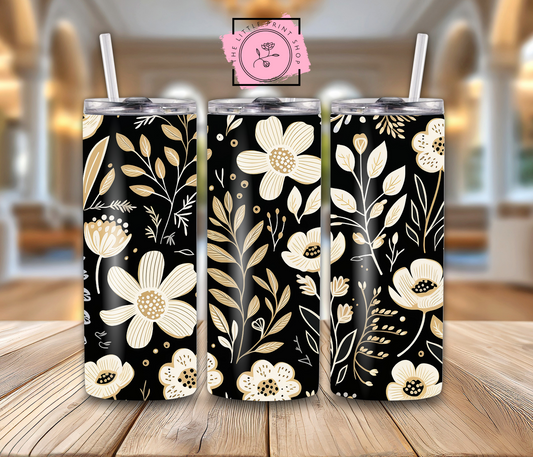 Floral Abstract - 20oz Sublimation Wrap