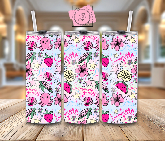 Summer Turtles - 20oz Sublimation Wrap