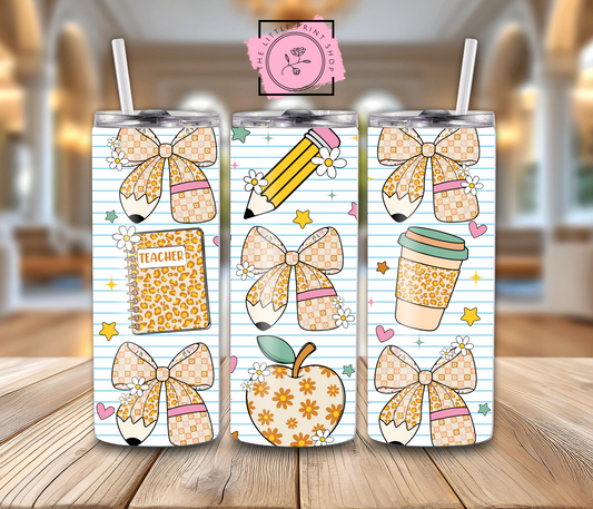 School - 20oz Sublimation Wrap