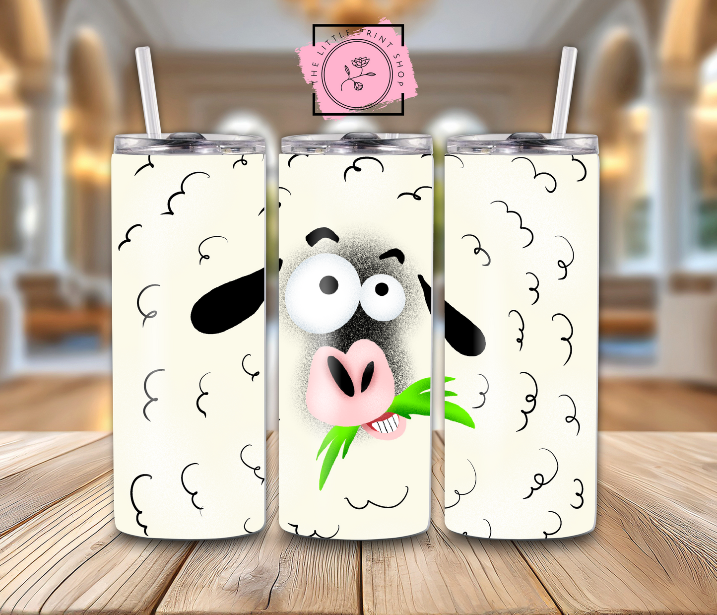 Sheep Face - 20oz Sublimation Wrap
