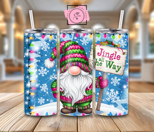 Jingle All The Way - 20oz Sublimation Wrap