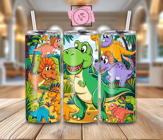 Dinosaurs - 20oz Sublimation Wrap