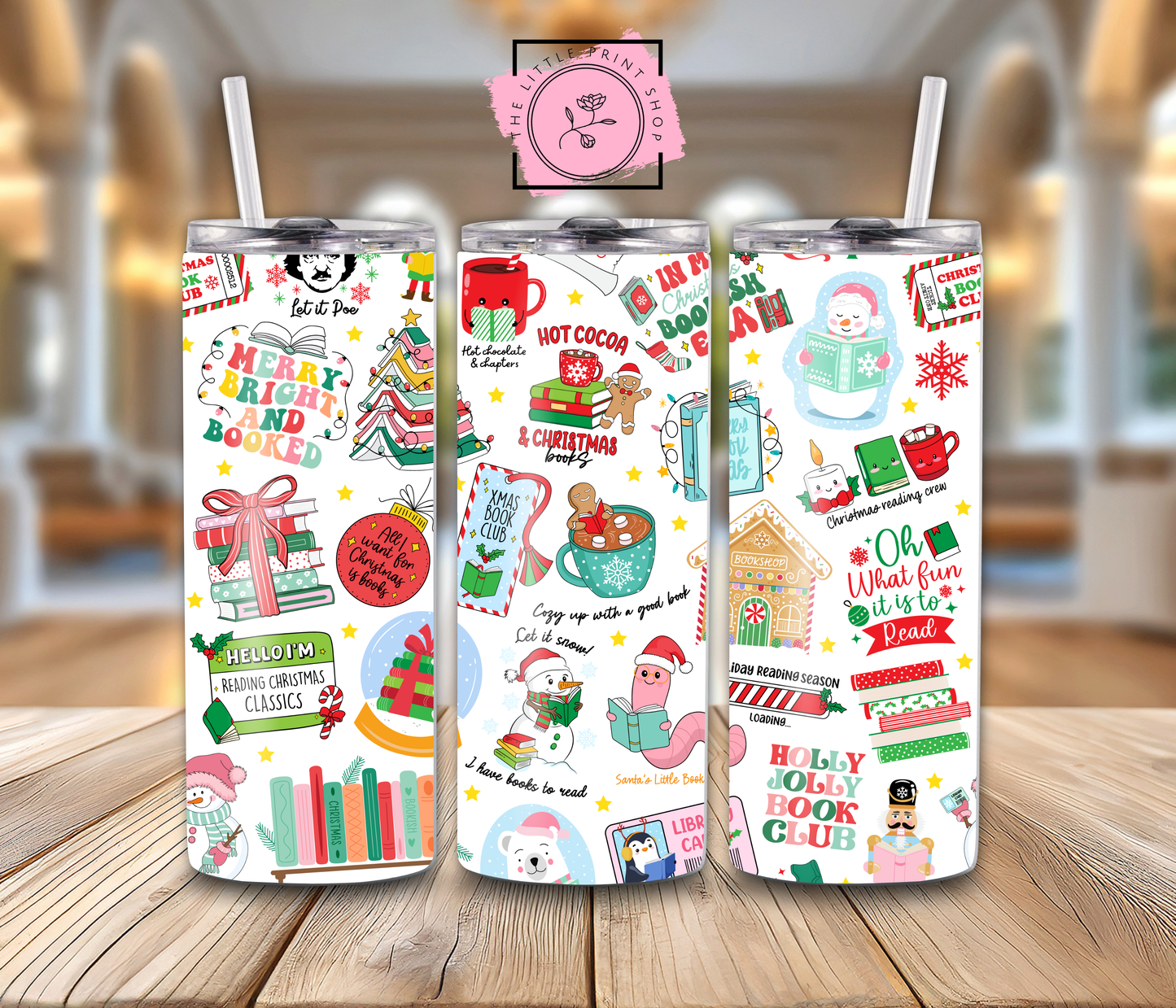Christmas Pattern - 20oz Sublimation Wrap