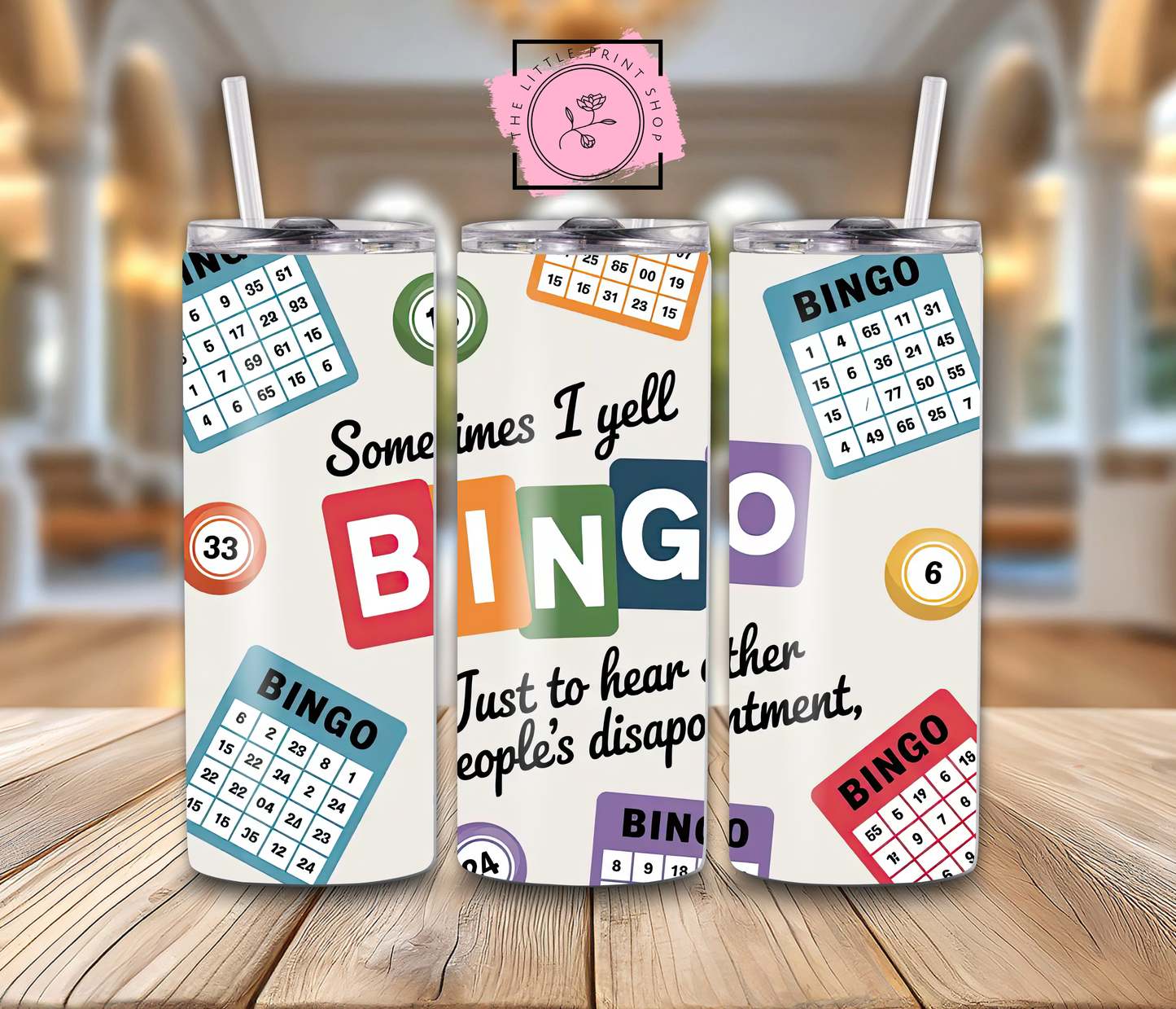Bingo - 20oz Sublimation Wrap