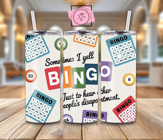 Bingo - 20oz Sublimation Wrap
