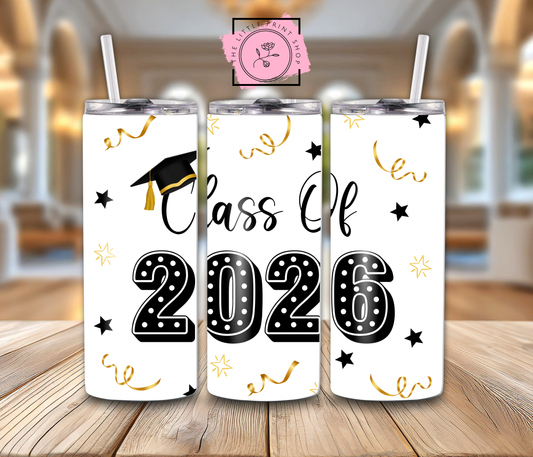 Class Of 2026 - 20oz Sublimation Wrap
