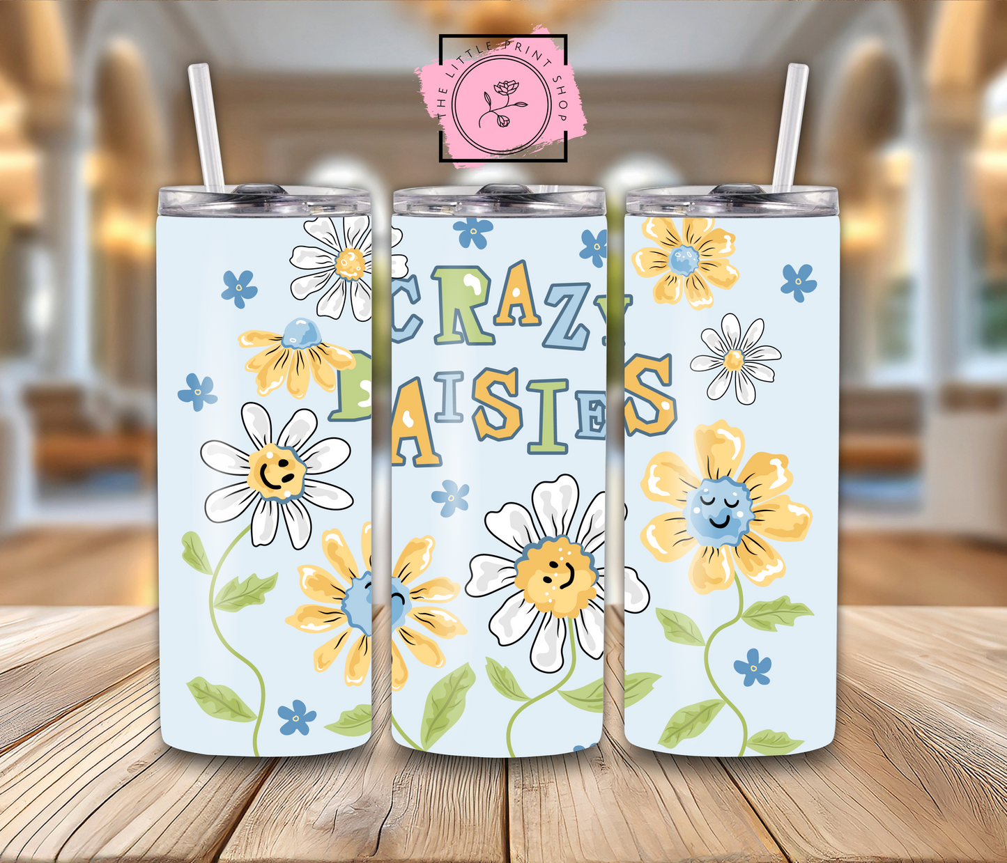 Crazy Daisies - 20oz Sublimation Wrap