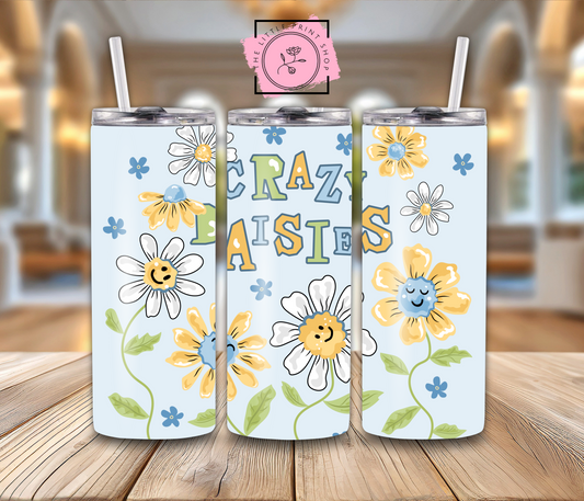 Crazy Daisies - 20oz Sublimation Wrap