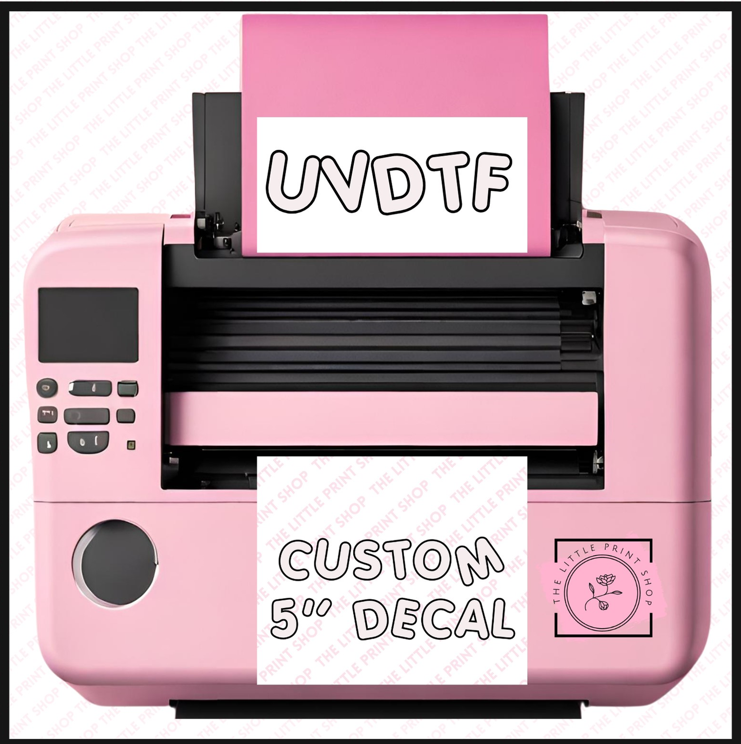UV DTF - 5'' Custom Decal