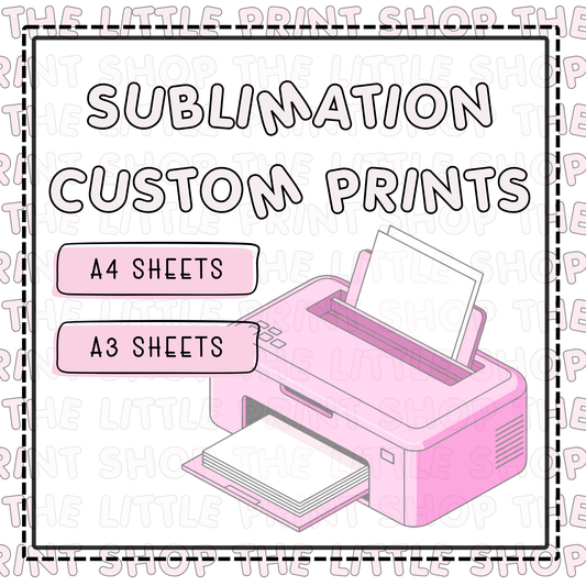 Sublimation - A3 Custom Sheet